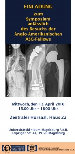 Symposium Orthopädie 2016 - Fellow