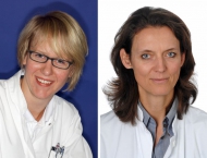 Internistin  Dr. Kerstin Schütte und Chirurgin Prof. Dr. Christiane Bruns