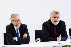 Pressekonferenz / Prof. Heinze und Prof. Willingmann