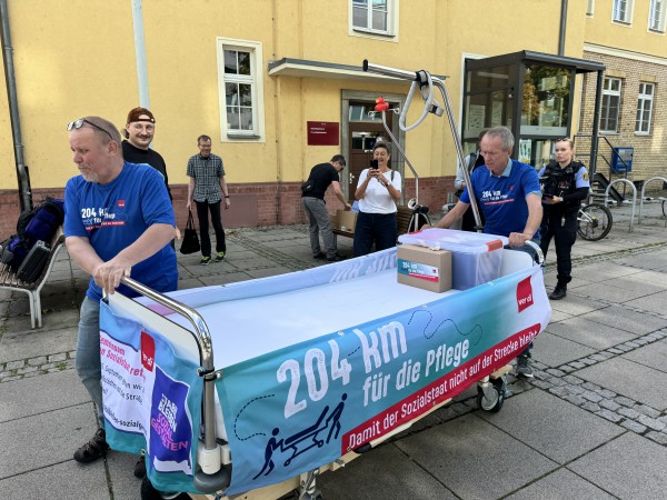 204 km für die pflege