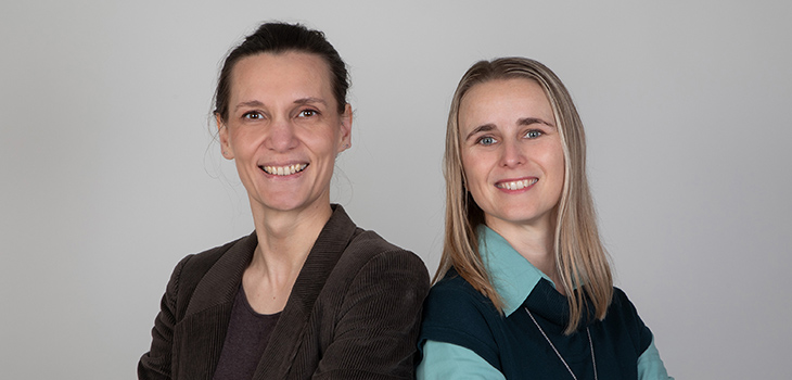 Antje Hoffleit and Dr. Katrin Werwick from the Faculty of Medicine at the University of Magdeburg