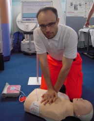 Reanimation auf der Magdeburger Gesundheitsmesse