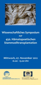 Symposium_Transplantation von Stammzellen